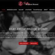 Silky Massage Sydney New Website Design 2018.7